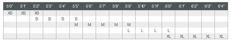 specialized sirrus 2.0 size chart