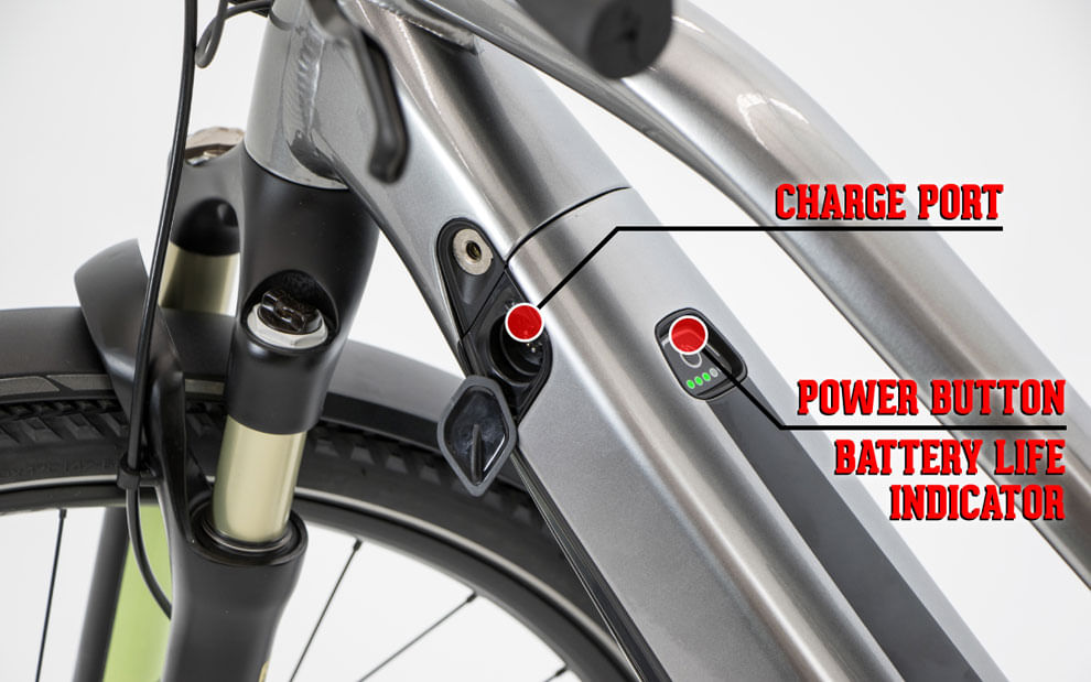 battery powered motor for bicycle