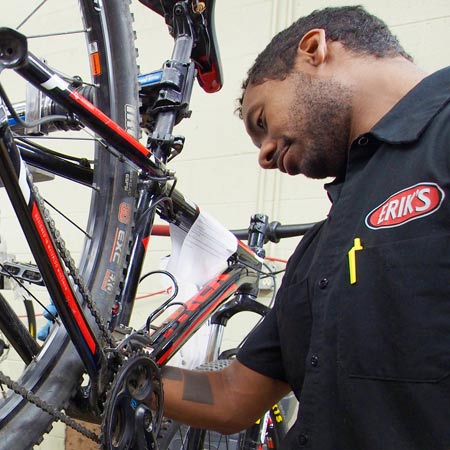 Can you repair a bike shock absorber?