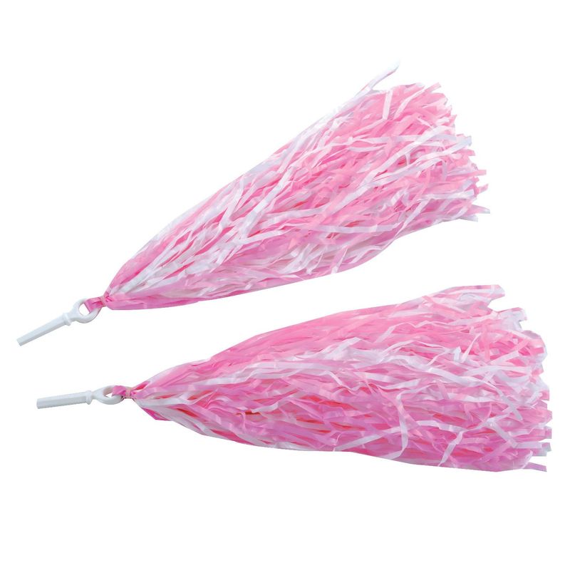 pink handlebar tassels