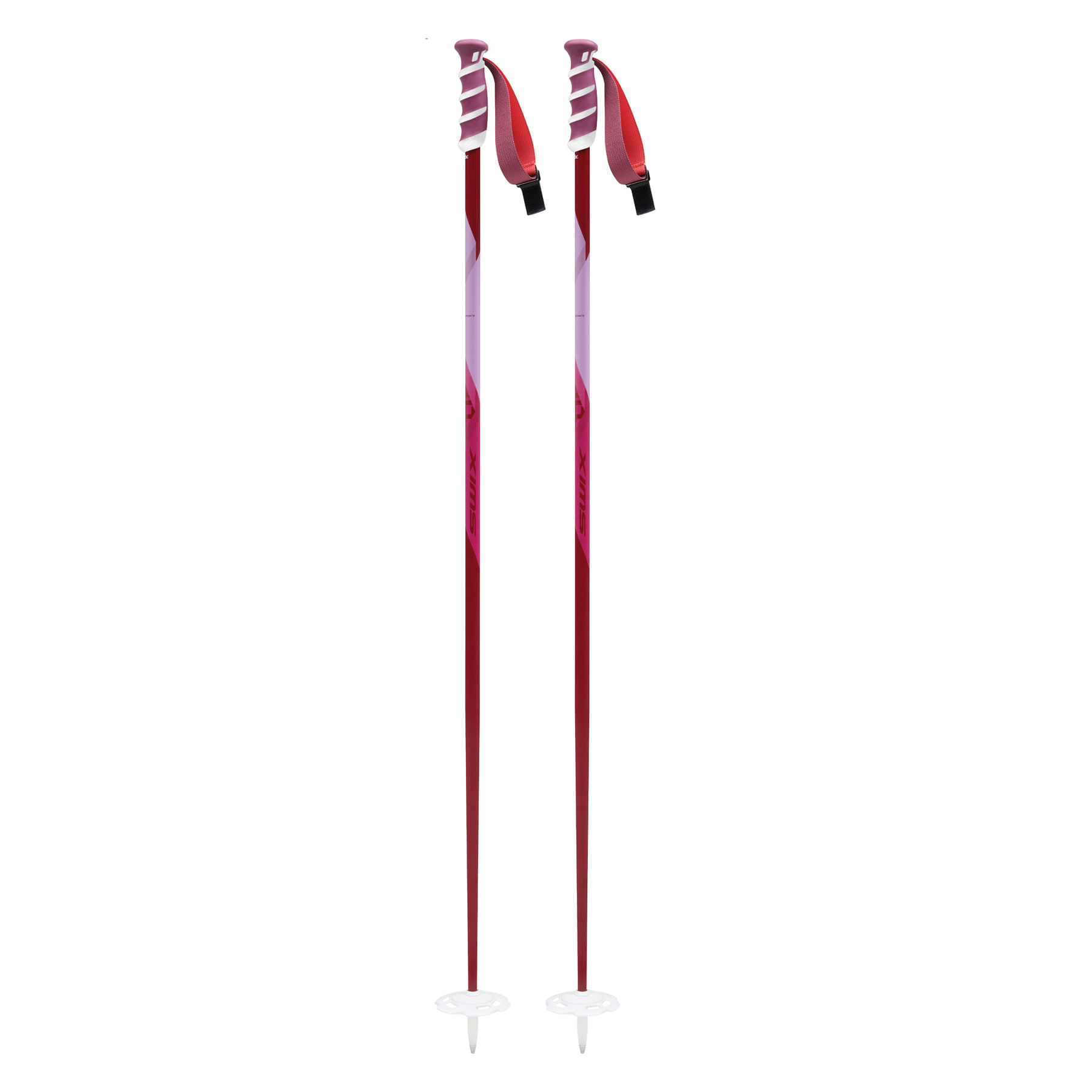 white NEW Swix  Techlite PRO W women's alpine ski poles Swix white NEW pick size 