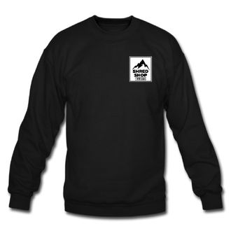 Shred Shop Mountain Logo Crew Neck Sweatshirt