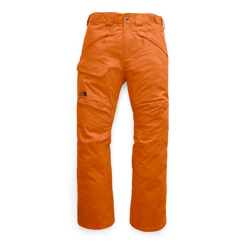 north face orange pants