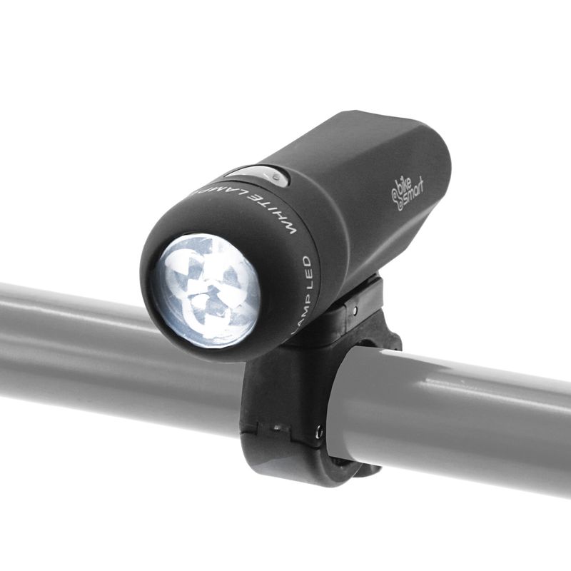 smart white led bike light