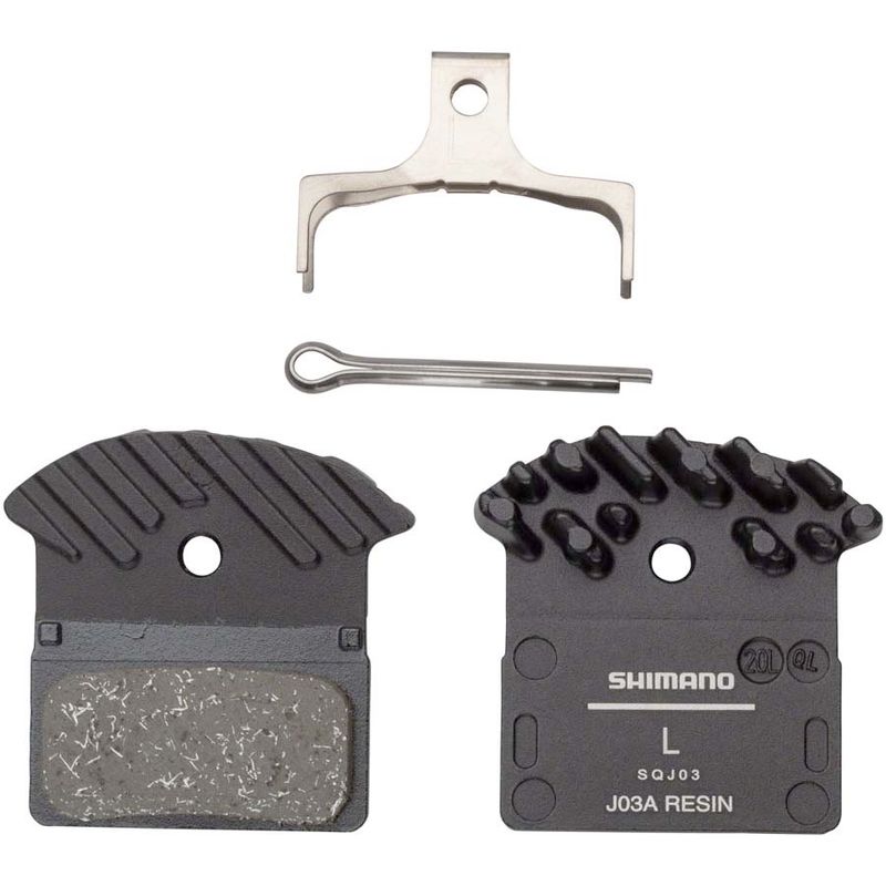 Shimano J03A RESIN DISC BRAKE PAD AND SPRING Bike Brakes ERIK'S