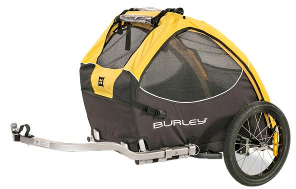 burley tail wagon dog trailer