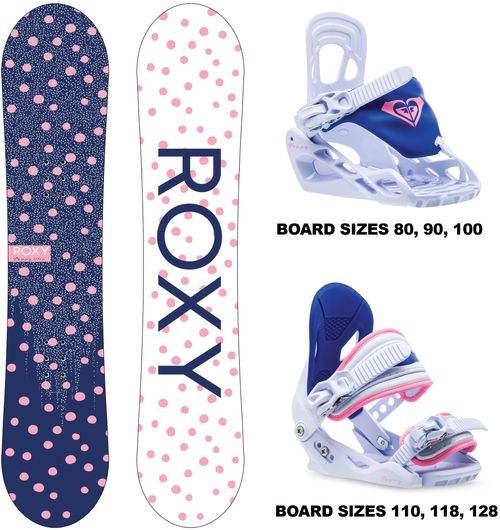 Roxy Poppy Snowboard Package 2022