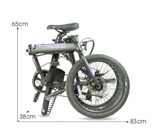 Dahon folding cheap bike electric