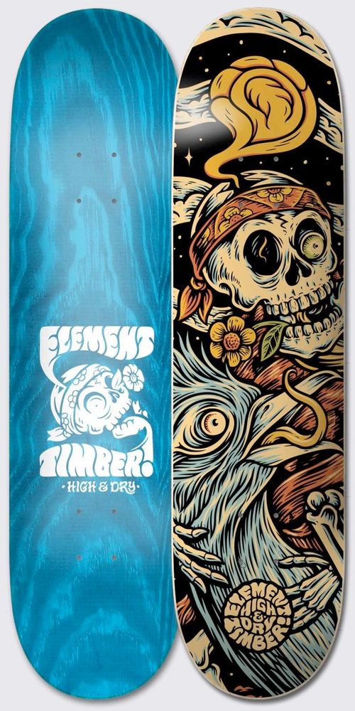 Element Timber High and Dry Skateboard Deck