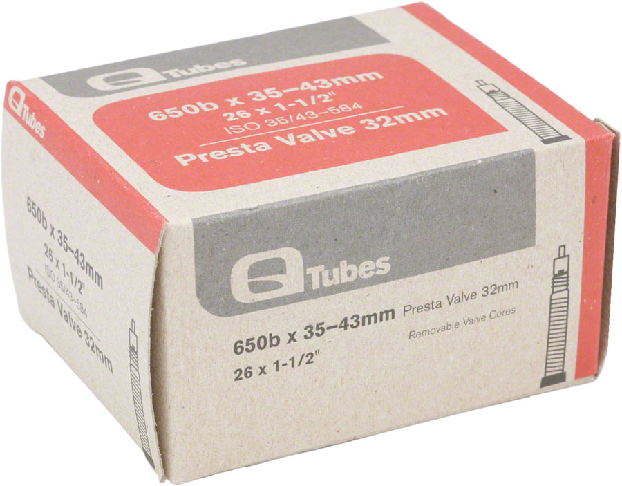 QTubes QTubes Presta Tube 27.5X1.51.95 Bike Tubes
