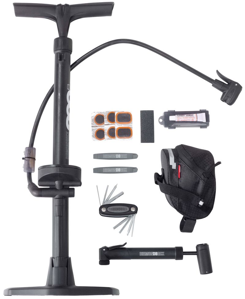 Diamondback DIAMONDBACK STARTER KIT WITH PUMP Bike Tools