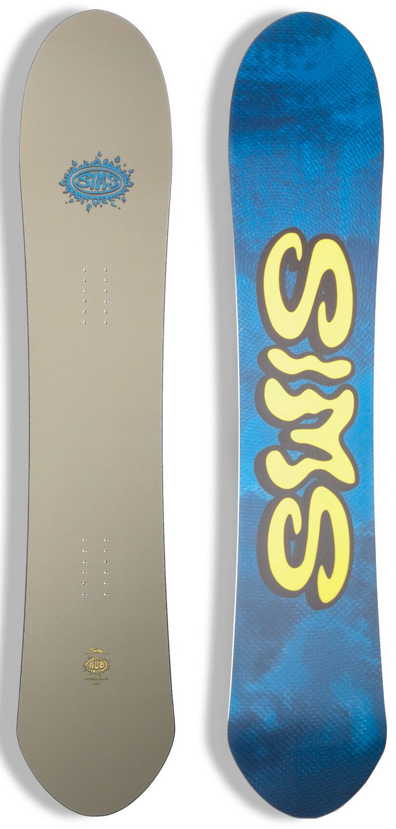 SIMSシムス153cm ノアサラスネックモデル ビンテージスノーボード 