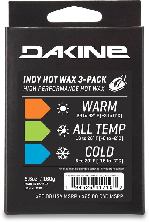 Dakine Indy Hot Wax 3-Pack 2022