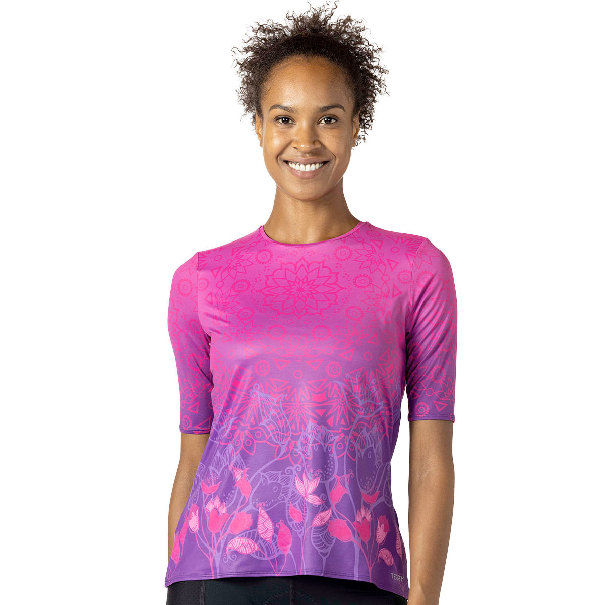 Terry Women's Soleil Flow Bike Top Purple XS