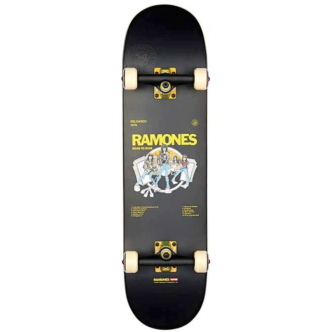 Details about   Powell Peralta Skateboard Complete Skull and Sword 8.25" with 83A Soft Wheels 