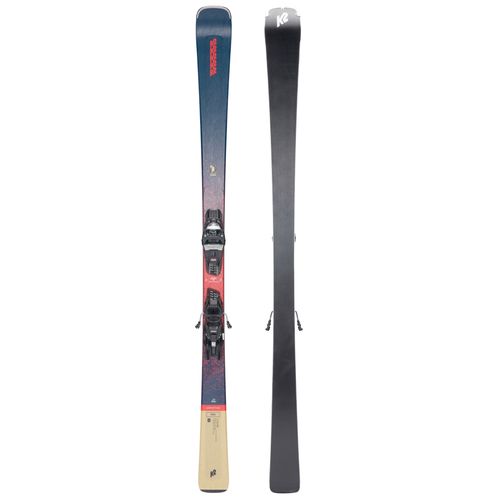 K2 Disruption 76X Skis with M3 10 Compact Quikclik Bindings 2023