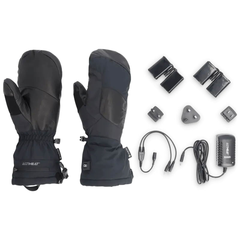 Outdoor research heated store mittens