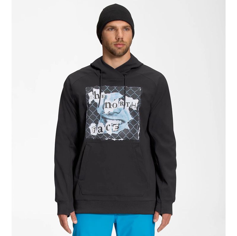 The North Face Men s Printed Tekno Hoodie Snowboard Casual Clothing