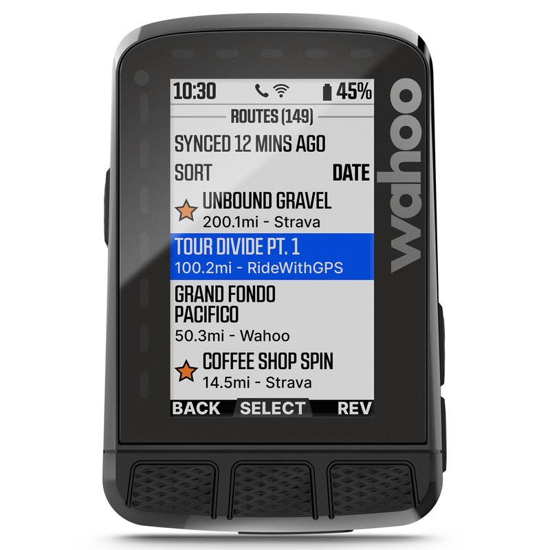 Wahoo elemnt strava hot sale