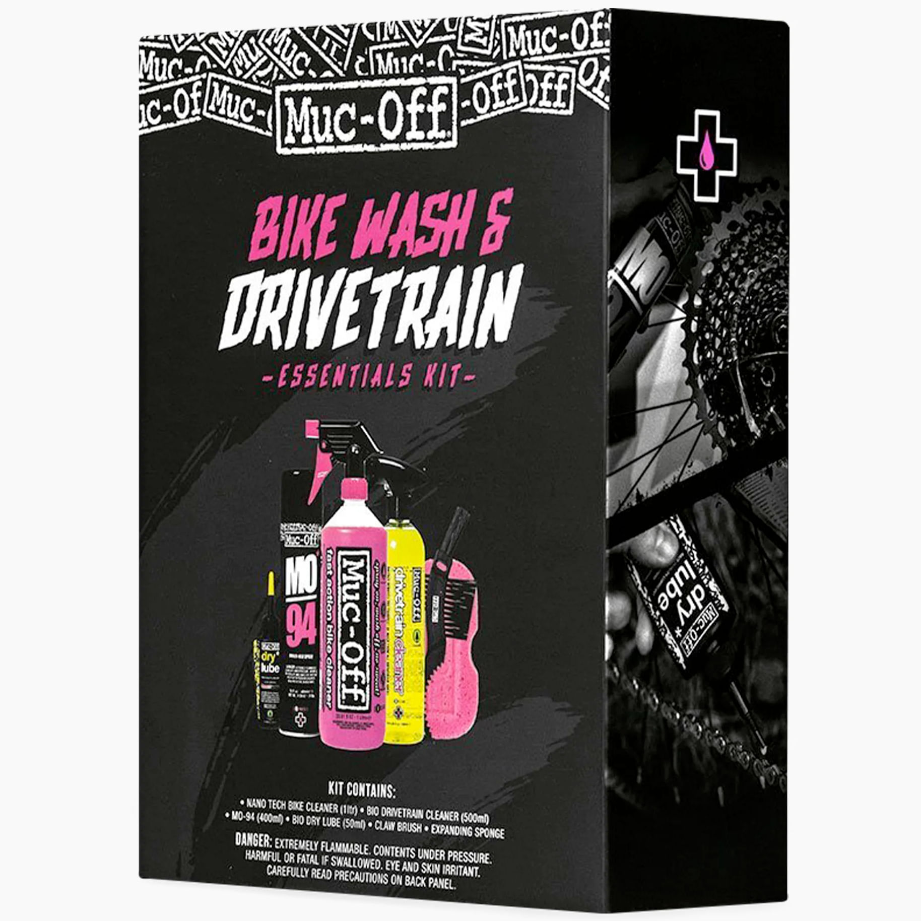 MucOff Bike Wash & Drivetrain Essentials Kit Bike Cleaners