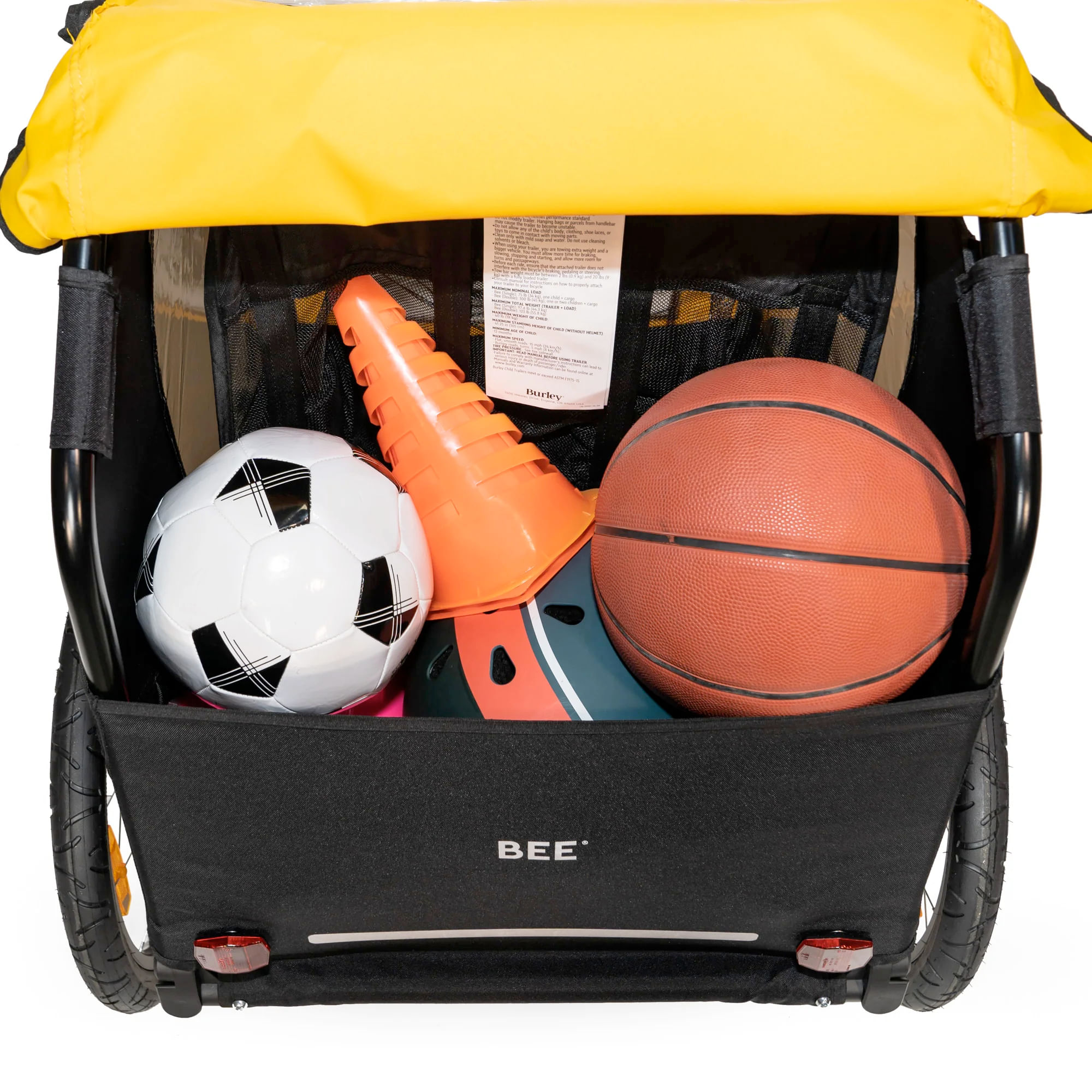 Burley BEE DOUBLE TRAILER Kids Bicycle Trailers