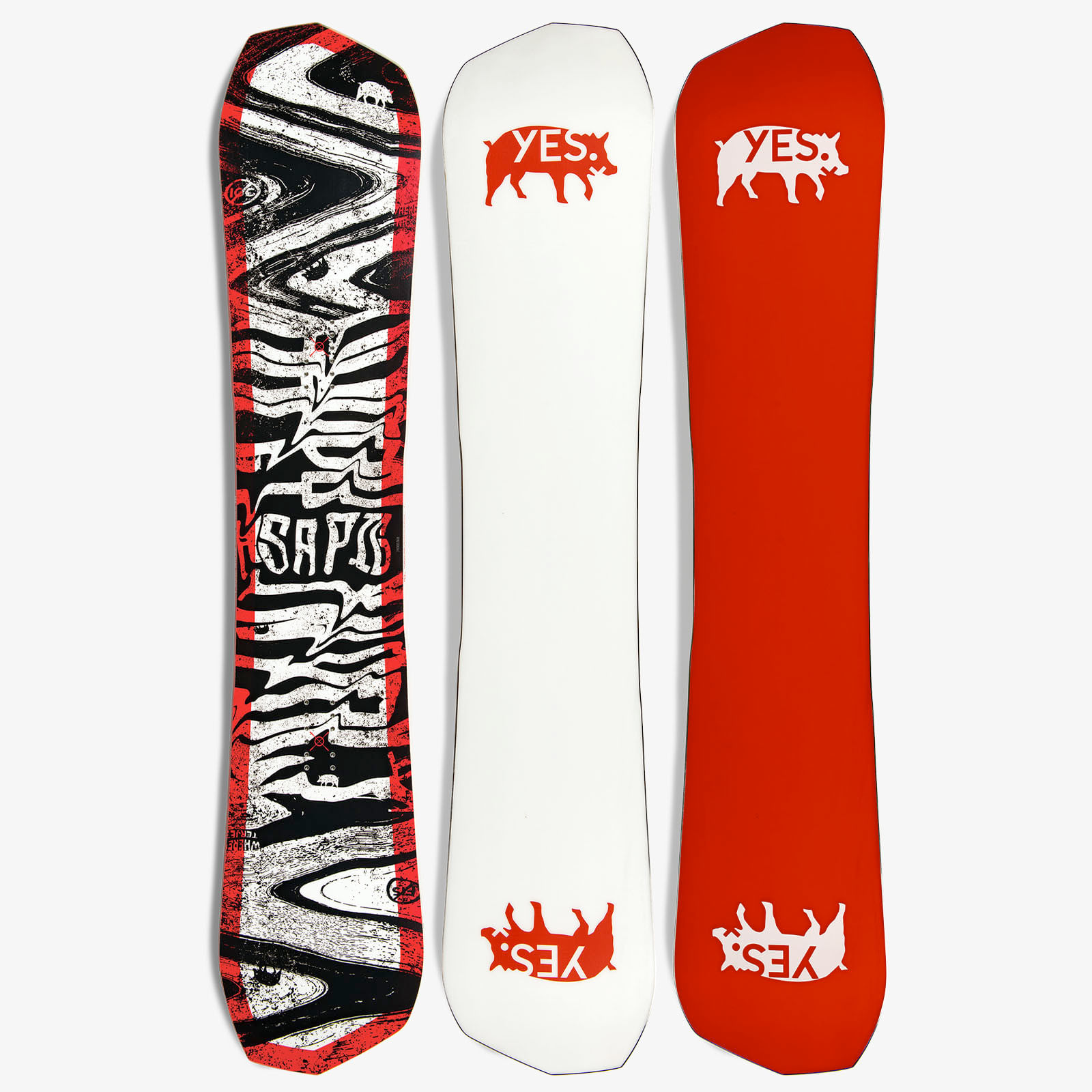 2024 Yes GREATS UNINC Snowboards