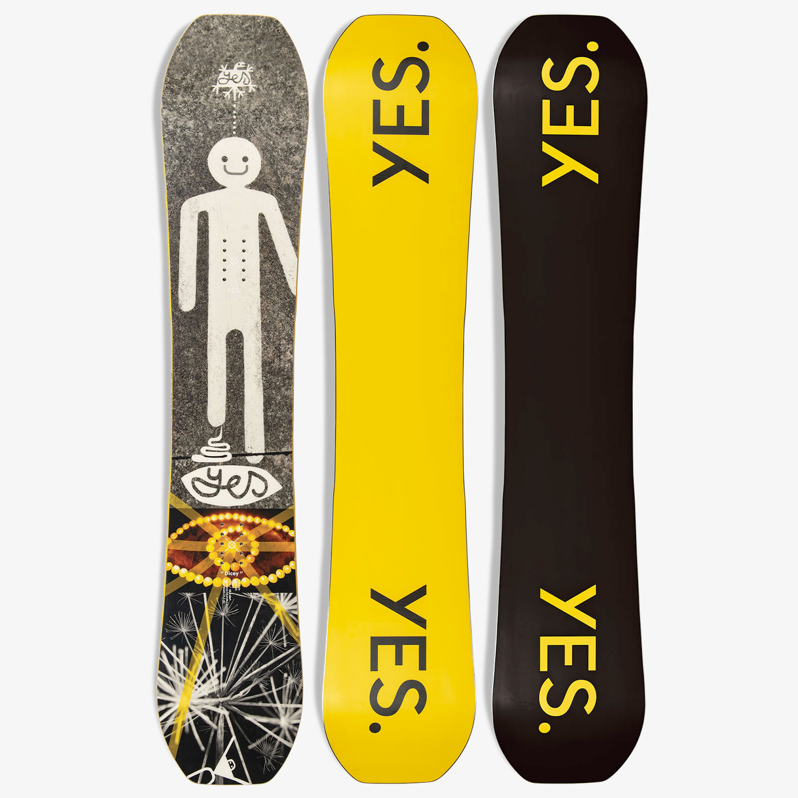 2024 Yes DICEY Snowboards