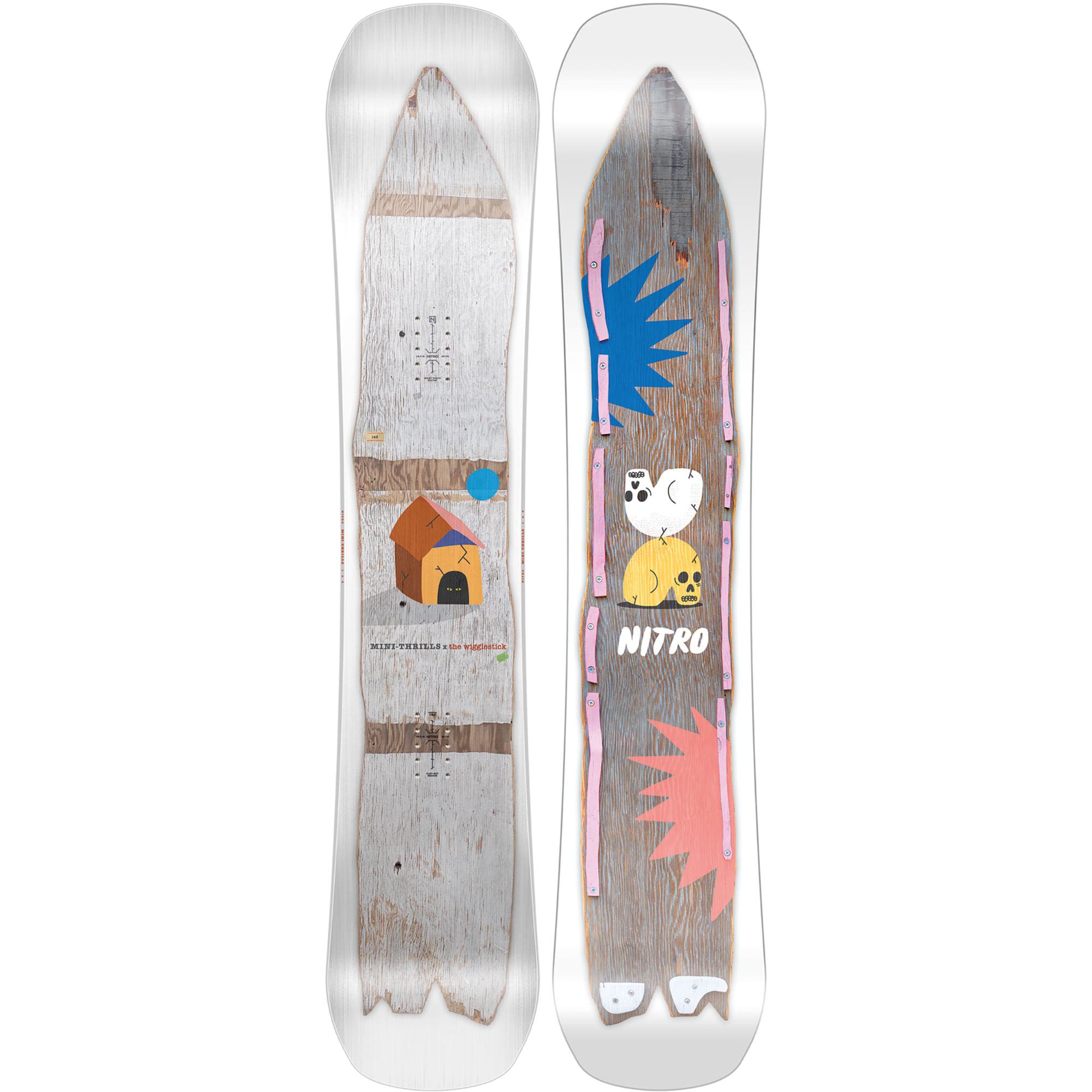 2024 Nitro 2024 MINI THRILLS Snowboards   MiniThrillsKidsSnowboard2024 