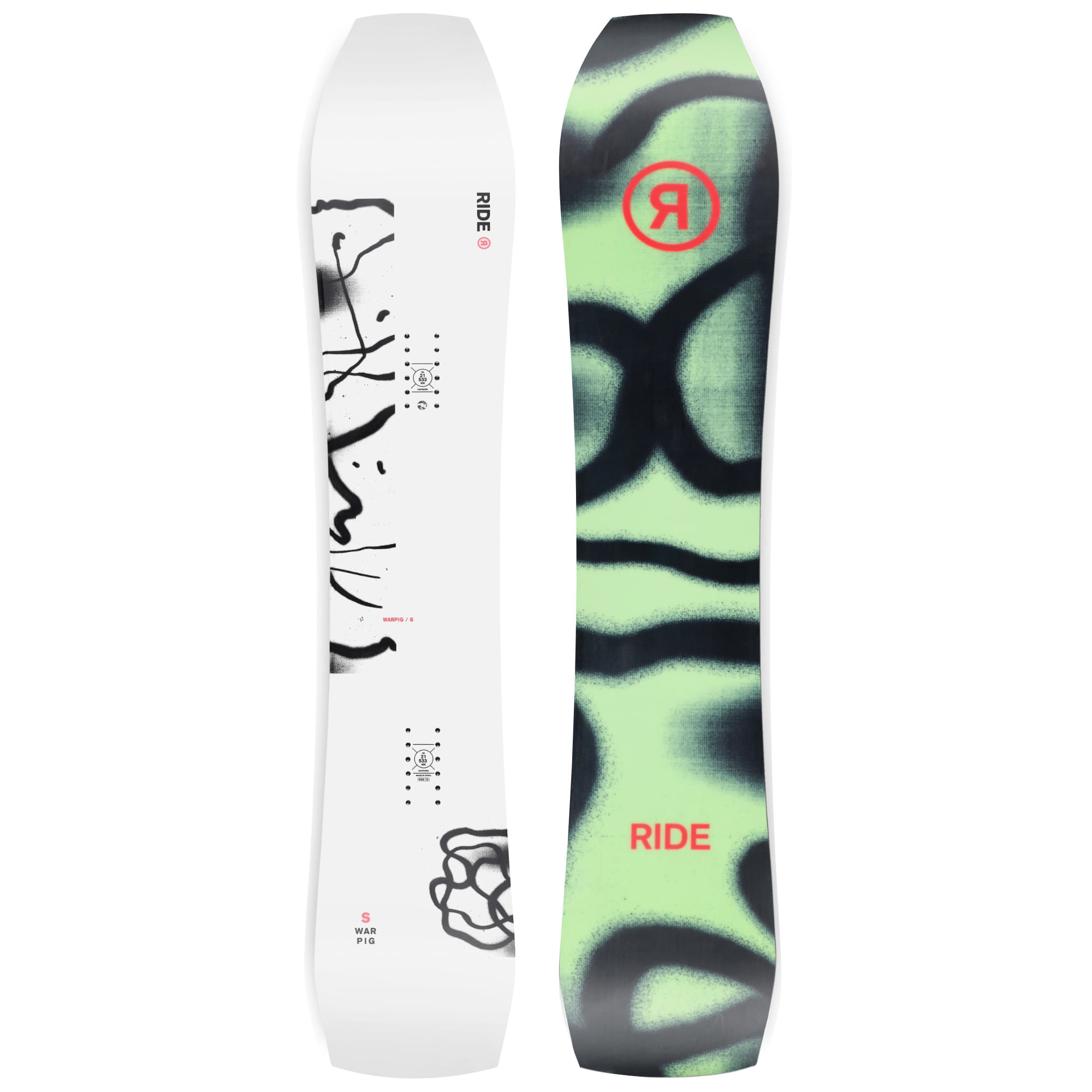 2025 Ride WARPIG Snowboards