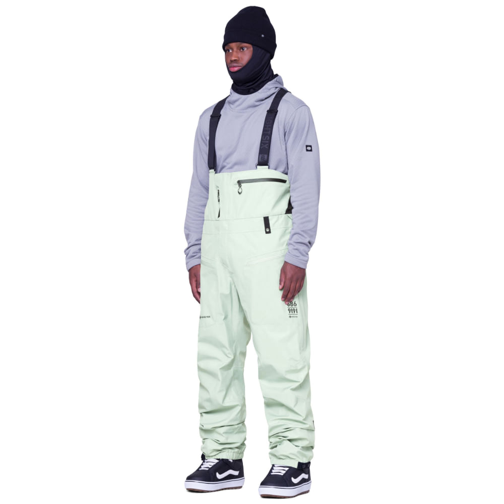 New Adidas Terrex 3Layer GORE TEX Snow Bib Pants Men's Size M