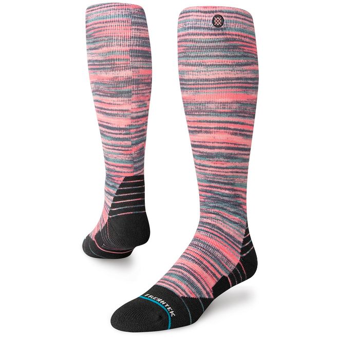 Smartwool Ski Zero Cushion POW Print OTC Socks